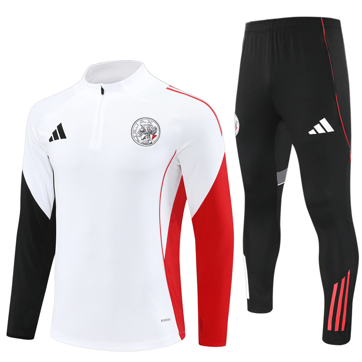 ajax-long-suit-white-red